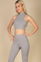 High Neck Sleeveless Top 