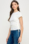 Side Ruched Detail Top​​​​