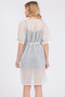 V-Neck Detailed Crochet Lace Cover Up