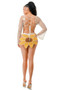 Crochet Skirt Set Sunflower​