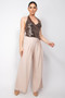 Surplice Halter Sequin Top​​​