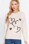 Sequins French Terry Pullover Top​​