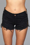 Looped In Distressed Shorts 
