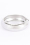 Textured Metal Bangle Bracelet