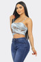 Mesh Print Top​​
