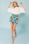 Woven High Rise Shorts