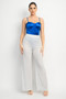 Rhinestone Strap Sweetheart Bodysuit​​​