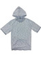 Mens Casual Short Sleeve Pullover Hoodie Top