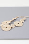 Multi Hammered Disc Bracelet