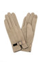 Faux Suede Band Smart Touch Gloves