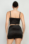 Sweetheart Bustier Rhinestones Crop Top​​​
