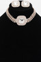 Rhinestone Necklace Set​