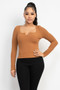 Scoop Neck V-Bar Basic Top
