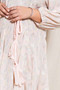 Abstract Printed Mini Swing Woven Dress​