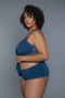 2 Pc V-Neckline Cami Set With Wire Free Bralette​