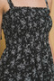 Tiered Midi Floral Dress​​