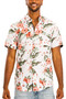 Hawaiian Print Button Down Shirt​​​​​​​​​​​