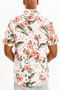 Hawaiian Print Button Down Shirt​​​​​​​​​​​