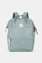 Himawari Water Resistant Canvas Backpack Bag with Side Pockets