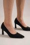 Beast Fashion Faux Suede Point Toe Pumps