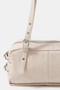 Fame Multi Grommet Belt Strap Rustic Rectangular Hand Bag