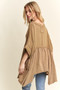 ADORA Oversized Mineral Washed Flare Top
