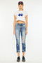 Kancan Distressed High Rise Skinny Jeans
