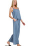 Zenana Woven Cami & Pants Set