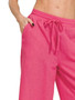 Zenana Woven Crepe Elastic Band Waist Cropped Pants