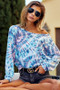 BiBi Tie Dye Print Terry T-Shirt