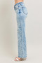 Judy Blue Full Size Hw Mineral Wash Destroy 90's Straight Jeans Plus Size