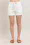 Judy Blue Full Size High Waist Cuff Denim Shorts Plus Size