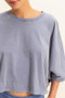 HYFVE Lightweight Round Neck Batwing Sleeve T-Shirt
