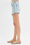 RISEN Full Size High Rise Button Down Skorts Plus Size