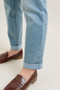 Judy Blue Full Size V-Front Cuff Boyfriend Jeans Plus Size