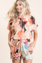 BiBi Tie Dye Terry Hoodie With Drawstring