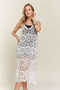 ADORA Crochet Cover-Up Tunic Top