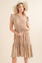 And The Why Boho Printed Tiered Maxi Dress