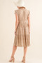 And The Why Boho Printed Tiered Maxi Dress