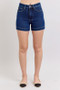 Judy Blue Full Size High Waist Tummy Control Denim Shorts Plus Size