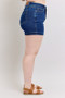 Judy Blue Full Size High Waist Tummy Control Denim Shorts Plus Size