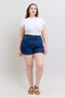 Judy Blue Full Size High Waist Tummy Control Denim Shorts Plus Size