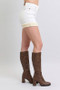 Judy Blue Full Size High Waist Shearling Cuff Denim Shorts Plus Size