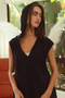 BiBi Ruffled French Terry Hooded Dress