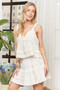 ADORA Ruffled Tiered Crop Top