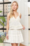 ADORA Ruffled Tiered Crop Top