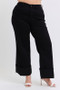 Judy Blue Full Size High Waist Reto Wide Leg W/ Cuff Plus Size