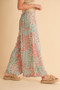 Aemi+Co Printed Wide Leg Pants