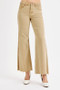 RISEN Full Size Raw Hem Wide Leg Jeans Plus Size
