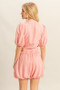HYFVE Front Tie Top and Bubble Hem Shorts